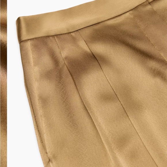 Aritzia- Babaton Pleated Satin Pants, size 2, dress up or down 🍸💕👌🏼 NWT - Picture 9 of 10
